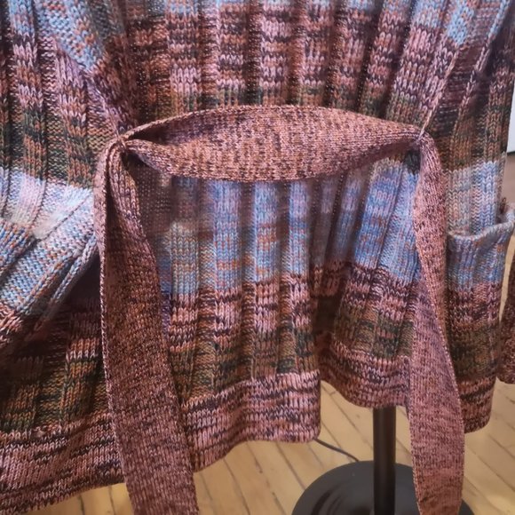 2/$40 Michel Martin open wool sweater / cardigan - Picture 10 of 12